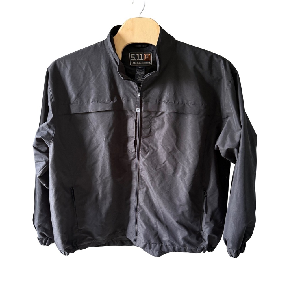 5.11 Tactical Series Mens‎ Response Jacket 48016 Black Full Zip Windbreaker 3XL